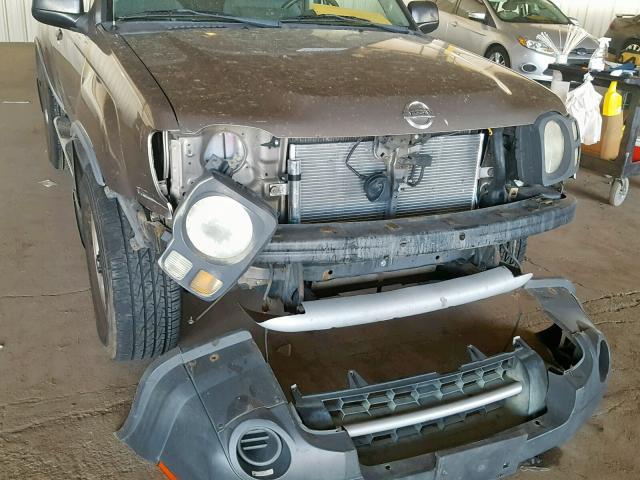 5N1ED28Y24C631820 - 2004 NISSAN XTERRA XE SILVER photo 9