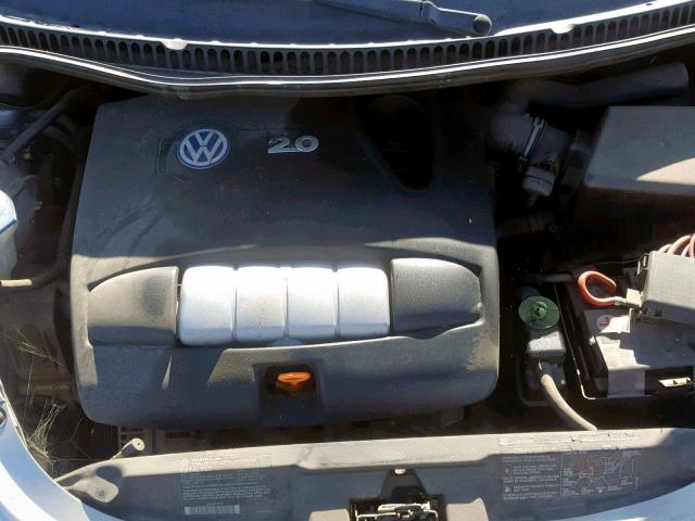 3VWCK21YX3M321663 - 2003 VOLKSWAGEN NEW BEETLE ვერცხლისფერი ფოტო 7