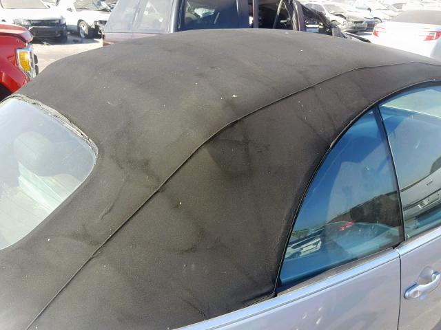 3VWCK21YX3M321663 - 2003 VOLKSWAGEN NEW BEETLE ვერცხლისფერი ფოტო 9