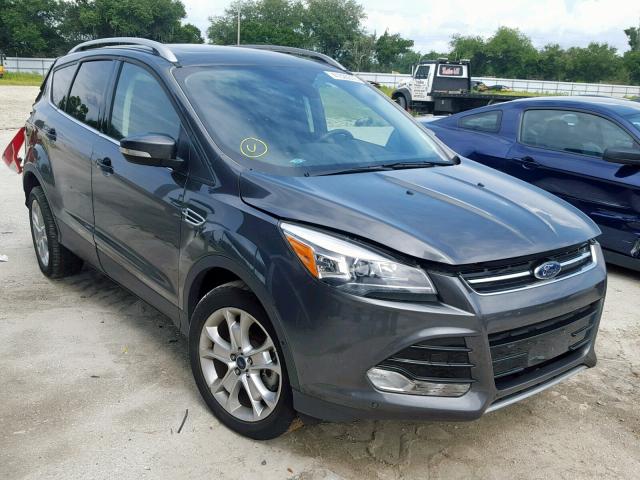 1FMCU9J97FUC64364 - 2015 FORD ESCAPE TIT GRAY photo 1