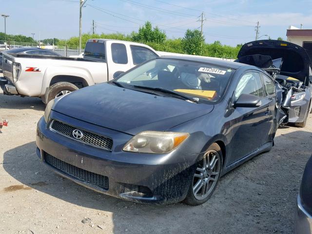JTKDE167370217719 - 2007 TOYOTA SCION TC გრაფიტი ფოტო 2
