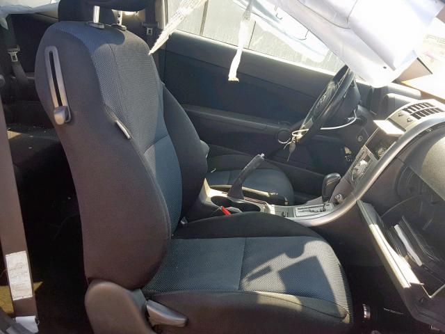 JTKDE167370217719 - 2007 TOYOTA SCION TC გრაფიტი ფოტო 5