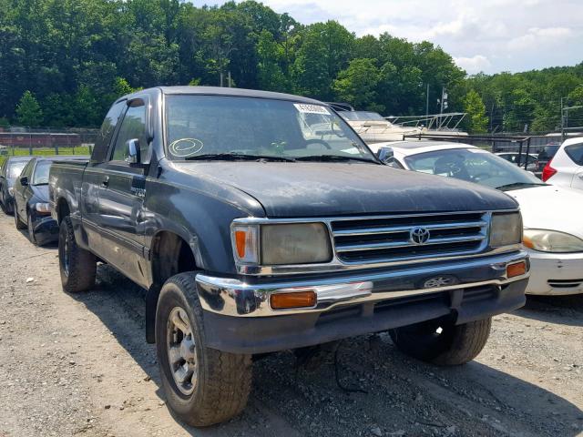 JT4UN24D7T0018463 - 1996 TOYOTA T100 XTRAC GREEN photo 1