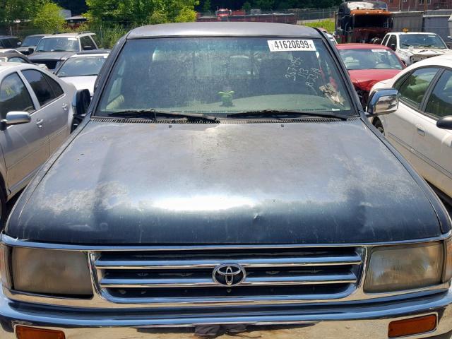 JT4UN24D7T0018463 - 1996 TOYOTA T100 XTRAC GREEN photo 7