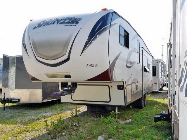 4YDF26924F1530838 - 2015 KEYSTONE SPRINTER WHITE photo 2