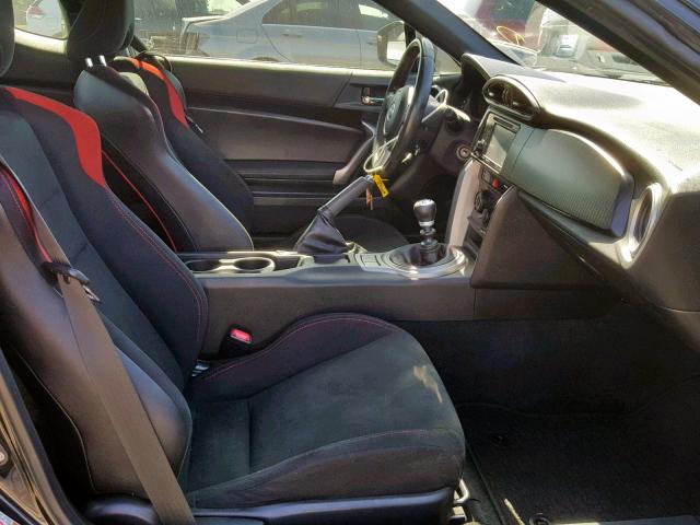 JF1ZNAA15D1716209 - 2013 TOYOTA SCION FR-S BLACK photo 5