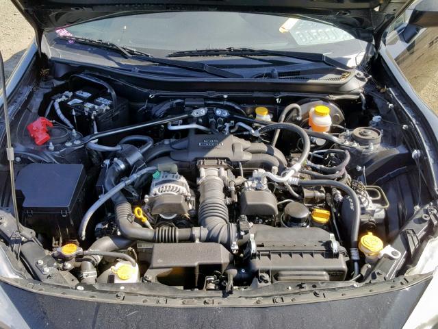 JF1ZNAA15D1716209 - 2013 TOYOTA SCION FR-S BLACK photo 7