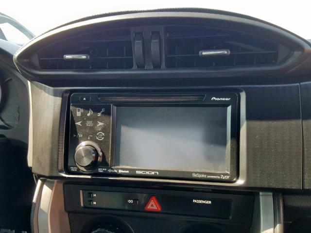 JF1ZNAA15D1716209 - 2013 TOYOTA SCION FR-S BLACK photo 9