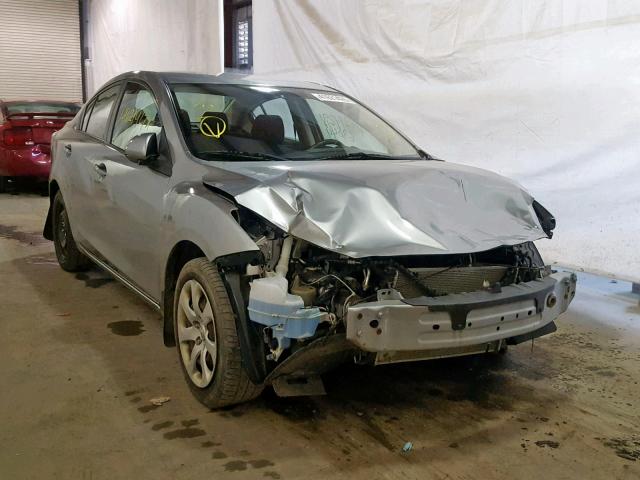 JM1BL1UG4B1413954 - 2011 MAZDA 3 I GRAY photo 1