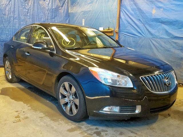 2G4GS5EV4D9154549 - 2013 BUICK REGAL PREM BLACK photo 1