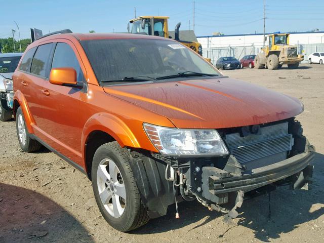 3D4PH1FG5BT552748 - 2011 DODGE JOURNEY MA ORANGE photo 1