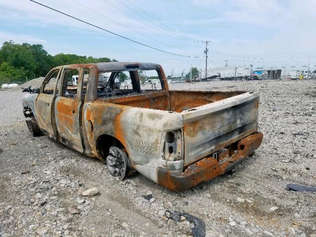 1C6RR7YTXHS566811 - 2017 RAM 1500 REBEL თეთრი ფოტო 3