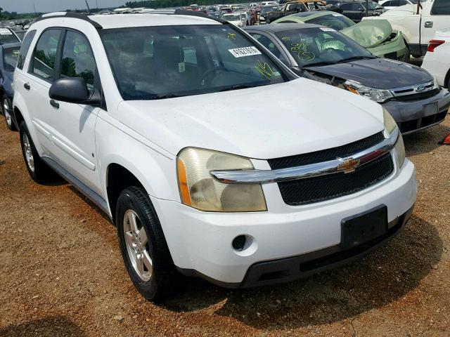 2CNDL13F976034496 - 2007 CHEVROLET EQUINOX LS WHITE photo 1