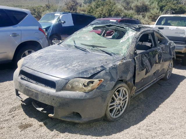 JTKDE167480227354 - 2008 TOYOTA SCION TC ნაცრისფერი ფოტო 2