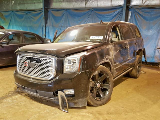 1GKS2CKJ9FR521821 - 2015 GMC YUKON DENA BLACK photo 2