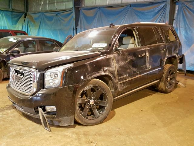 1GKS2CKJ9FR521821 - 2015 GMC YUKON DENA BLACK photo 9