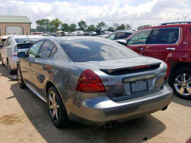 2G2WR524141299171 - 2004 PONTIAC GRAND PRIX GRAY photo 3