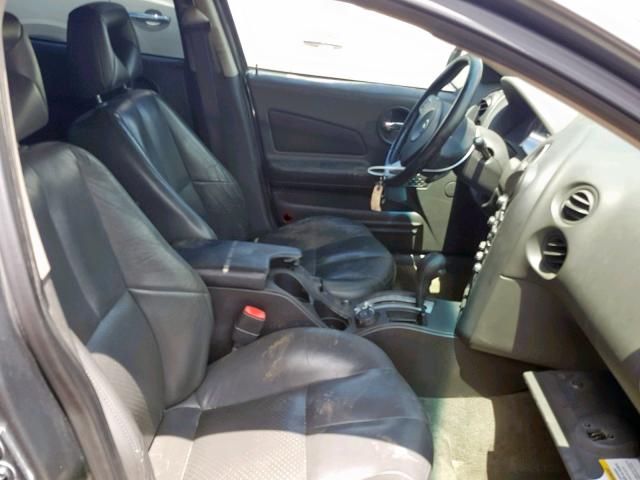 2G2WR524141299171 - 2004 PONTIAC GRAND PRIX GRAY photo 5