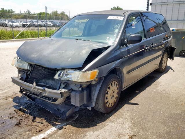 5FNRL18593B038417 - 2003 HONDA ODYSSEY LX CHARCOAL photo 2