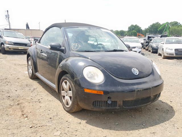 3VWRF31Y57M408008 - 2007 VOLKSWAGEN NEW BEETLE შავი ფოტო 1
