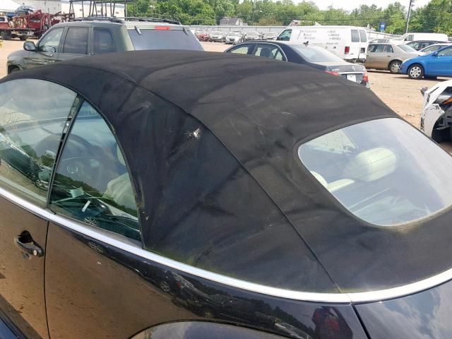 3VWRF31Y57M408008 - 2007 VOLKSWAGEN NEW BEETLE შავი ფოტო 9