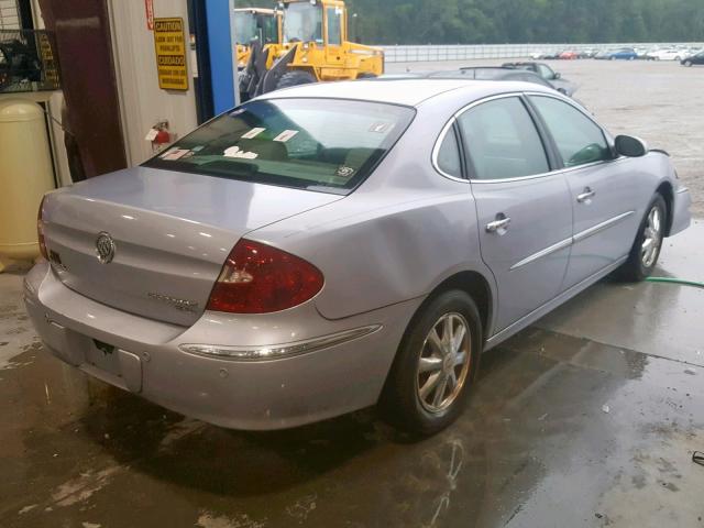 2G4WD532X51216292 - 2005 BUICK LACROSSE C GRAY photo 4