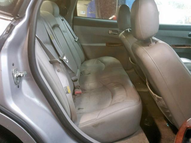 2G4WD532X51216292 - 2005 BUICK LACROSSE C GRAY photo 6