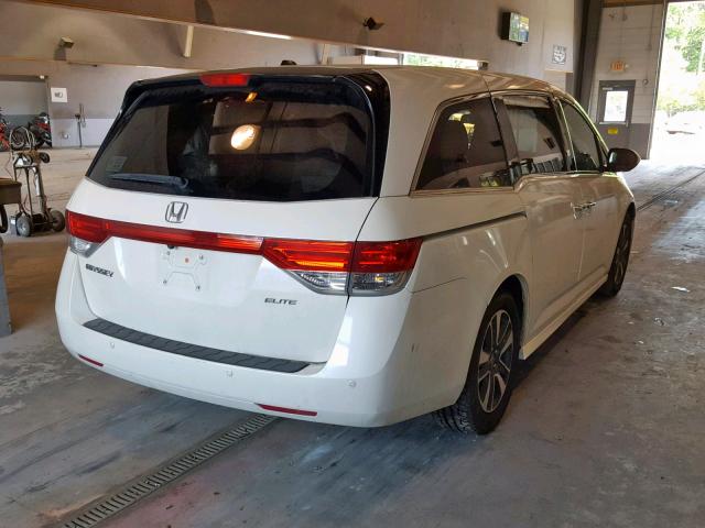 5FNRL5H98FB119889 - 2015 HONDA ODYSSEY TO WHITE photo 4