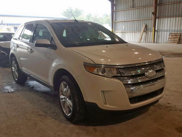 2FMDK3JCXCBA77754 - 2012 FORD EDGE SEL WHITE photo 1