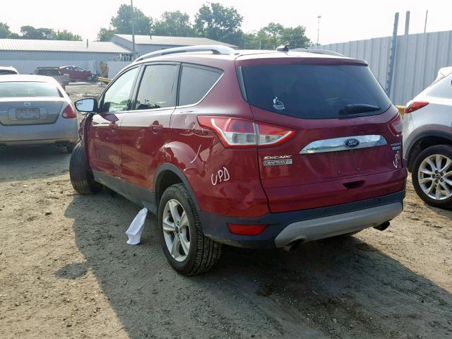 1FMCU0J93EUC97453 - 2014 FORD ESCAPE TIT RED photo 3