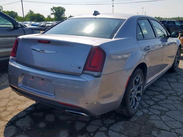 2C3CCAGG4JH141832 - 2018 CHRYSLER 300 S GRAY photo 4