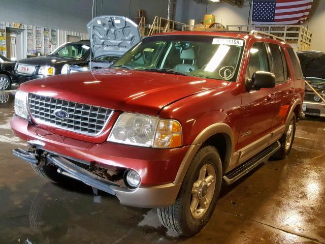 1FMDU74E72ZA61747 - 2002 FORD EXPLORER E RED photo 2