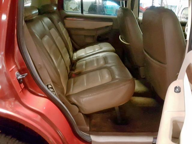 1FMDU74E72ZA61747 - 2002 FORD EXPLORER E RED photo 6