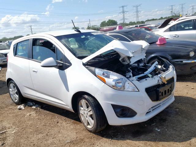 KL8CB6S94FC756338 - 2015 CHEVROLET SPARK LS WHITE photo 1