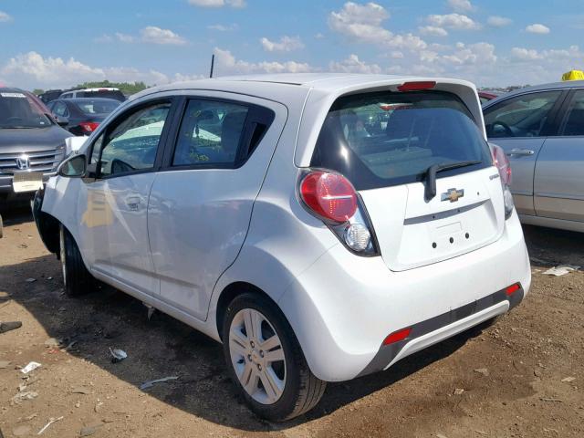 KL8CB6S94FC756338 - 2015 CHEVROLET SPARK LS WHITE photo 3