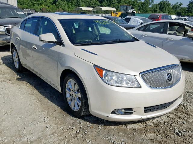 1G4GC5ER3CF322607 - 2012 BUICK LACROSSE WHITE photo 1