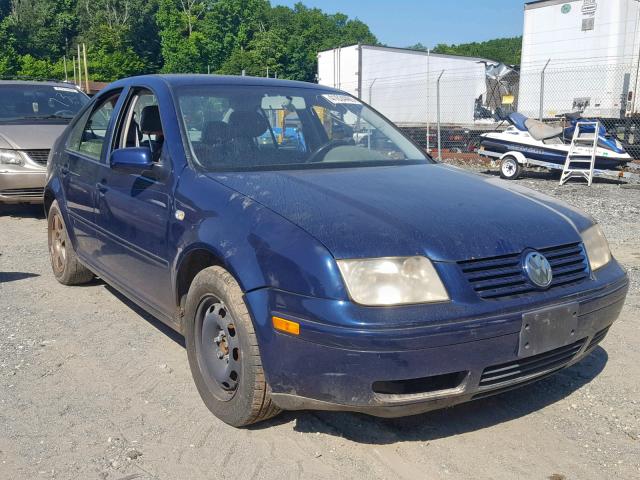 3VWSB69M92M000684 - 2002 VOLKSWAGEN JETTA GLS BLUE photo 1