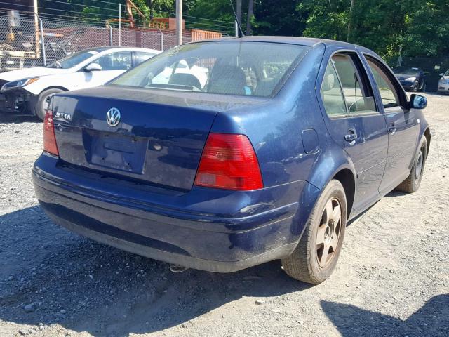 3VWSB69M92M000684 - 2002 VOLKSWAGEN JETTA GLS BLUE photo 4