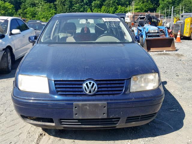 3VWSB69M92M000684 - 2002 VOLKSWAGEN JETTA GLS BLUE photo 9