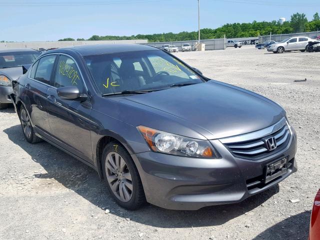 1HGCP2F85BA062381 - 2011 HONDA ACCORD EXL GRAY photo 1