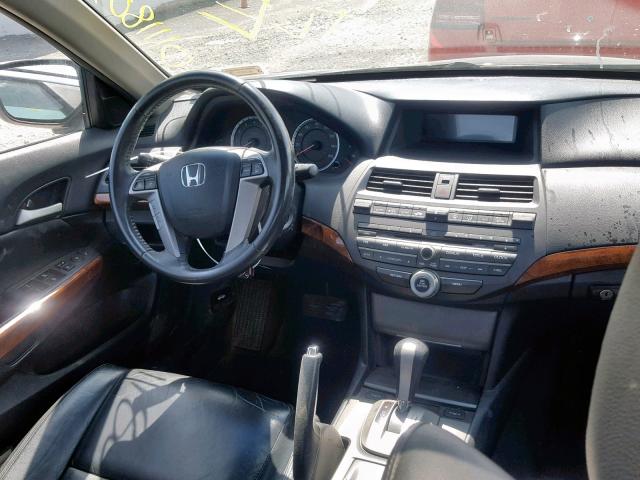 1HGCP2F85BA062381 - 2011 HONDA ACCORD EXL GRAY photo 9