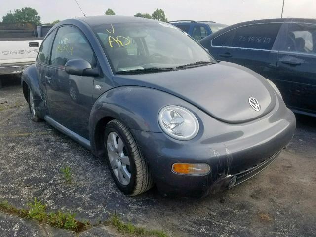 3VWDD21CX3M428361 - 2003 VOLKSWAGEN NEW BEETLE ნაცრისფერი ფოტო 1