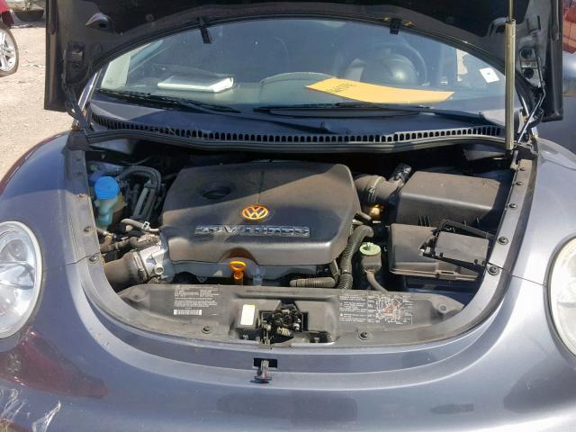 3VWDD21CX3M428361 - 2003 VOLKSWAGEN NEW BEETLE ნაცრისფერი ფოტო 7
