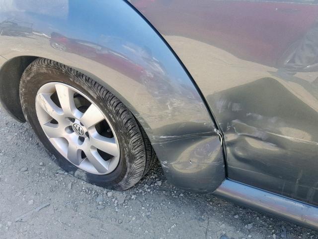 3VWDD21CX3M428361 - 2003 VOLKSWAGEN NEW BEETLE ნაცრისფერი ფოტო 9