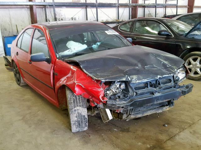 3VWSE29M6YM161387 - 2000 VOLKSWAGEN JETTA GLS RED photo 1