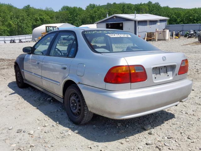 2HGEJ6614XH569396 - 1999 HONDA CIVIC BASE GRAY photo 3