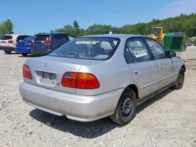 2HGEJ6614XH569396 - 1999 HONDA CIVIC BASE GRAY photo 4