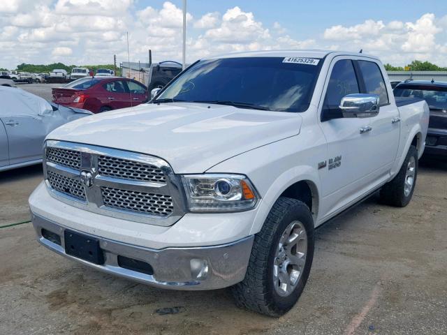 1C6RR7NT8HS594143 - 2017 RAM 1500 LARAM WHITE photo 2