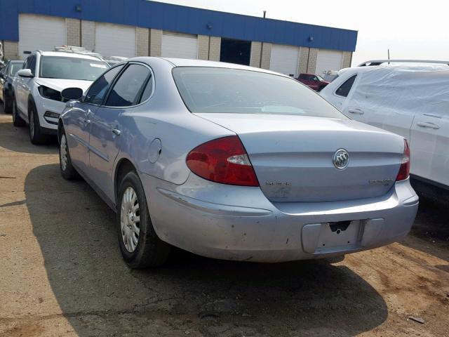 2G4WC552661161048 - 2006 BUICK LACROSSE C BLUE photo 3