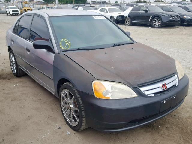 2HGES16142H578785 - 2002 HONDA CIVIC DX SILVER photo 1